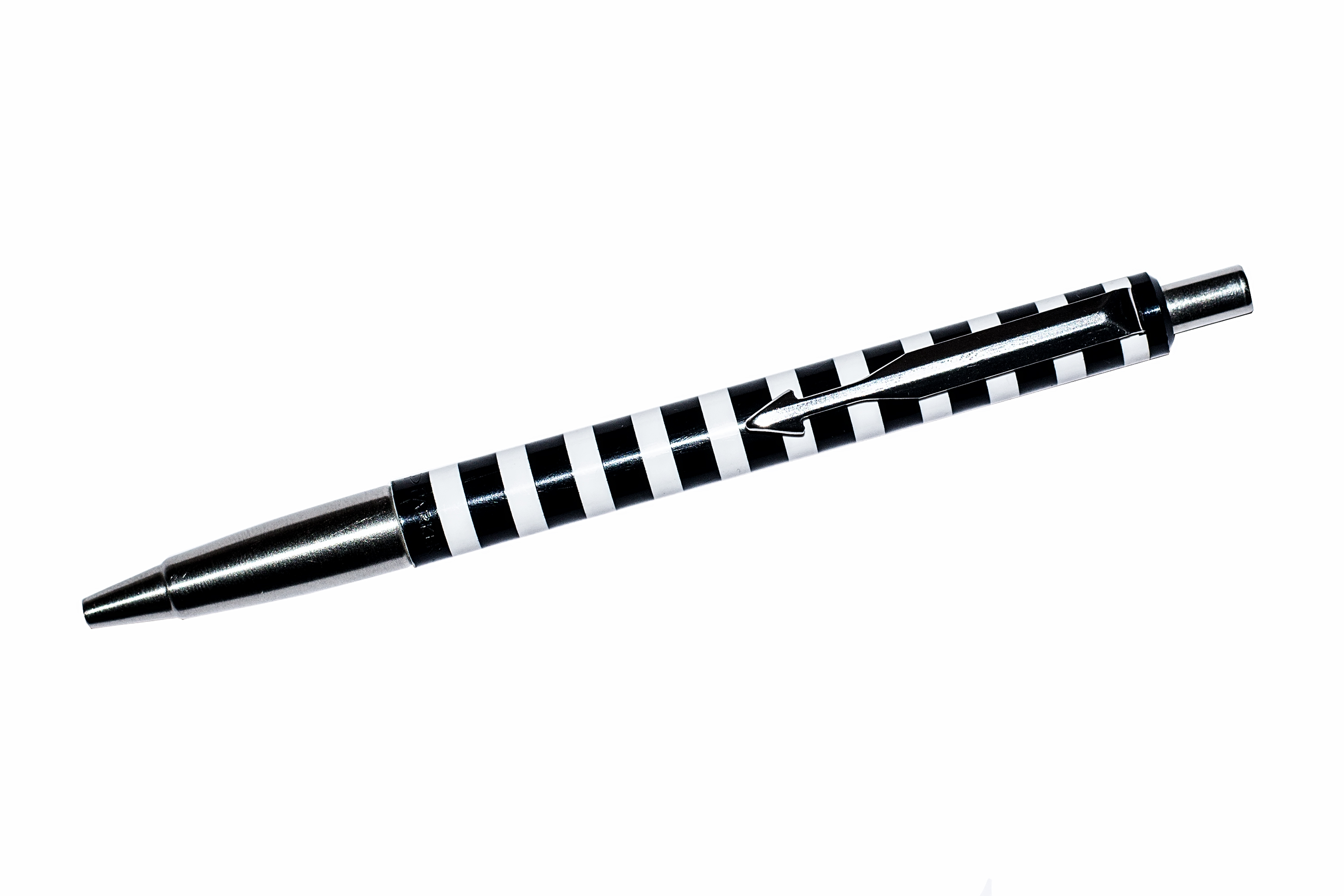 black stylus ball point pen