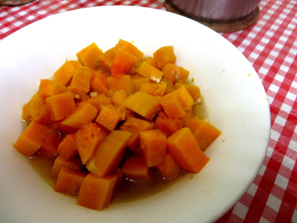 stir fried pumpkin