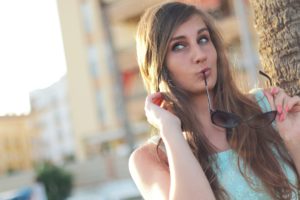 girl posing for photo